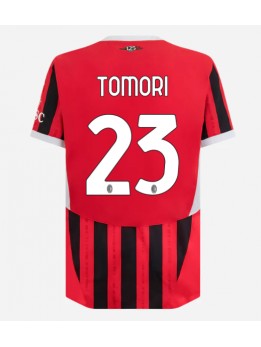 Moški Nogometna dresi replika AC Milan Fikayo Tomori #23 Domači 2024-25 Kratek rokav